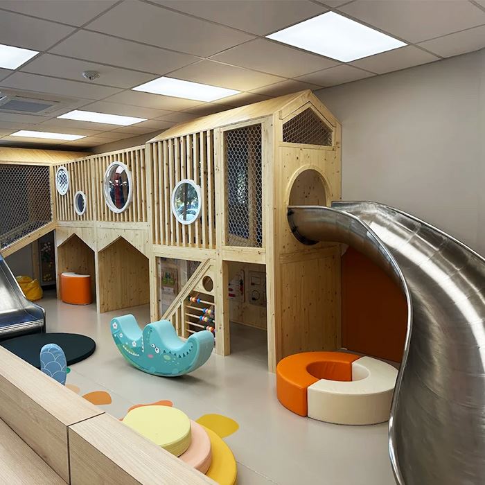 Nixi City Play Cafe With New Custom Play Cafe Equipment in Seattle, USA manufacturers